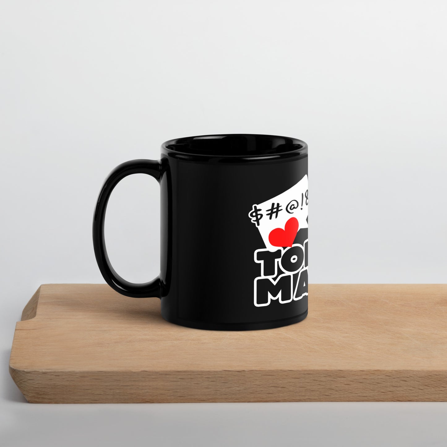 Topota Madre - Black Glossy Mug