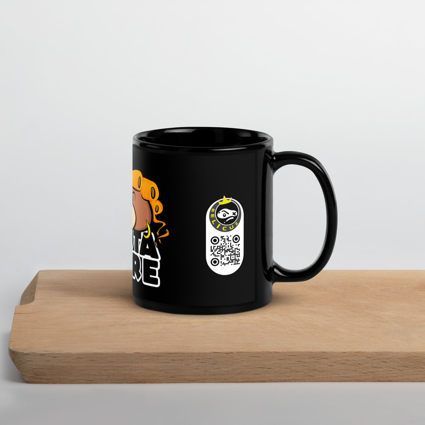 Topota Madre - Black Glossy Mug