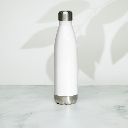 Que chin... - Stainless steel water bottle