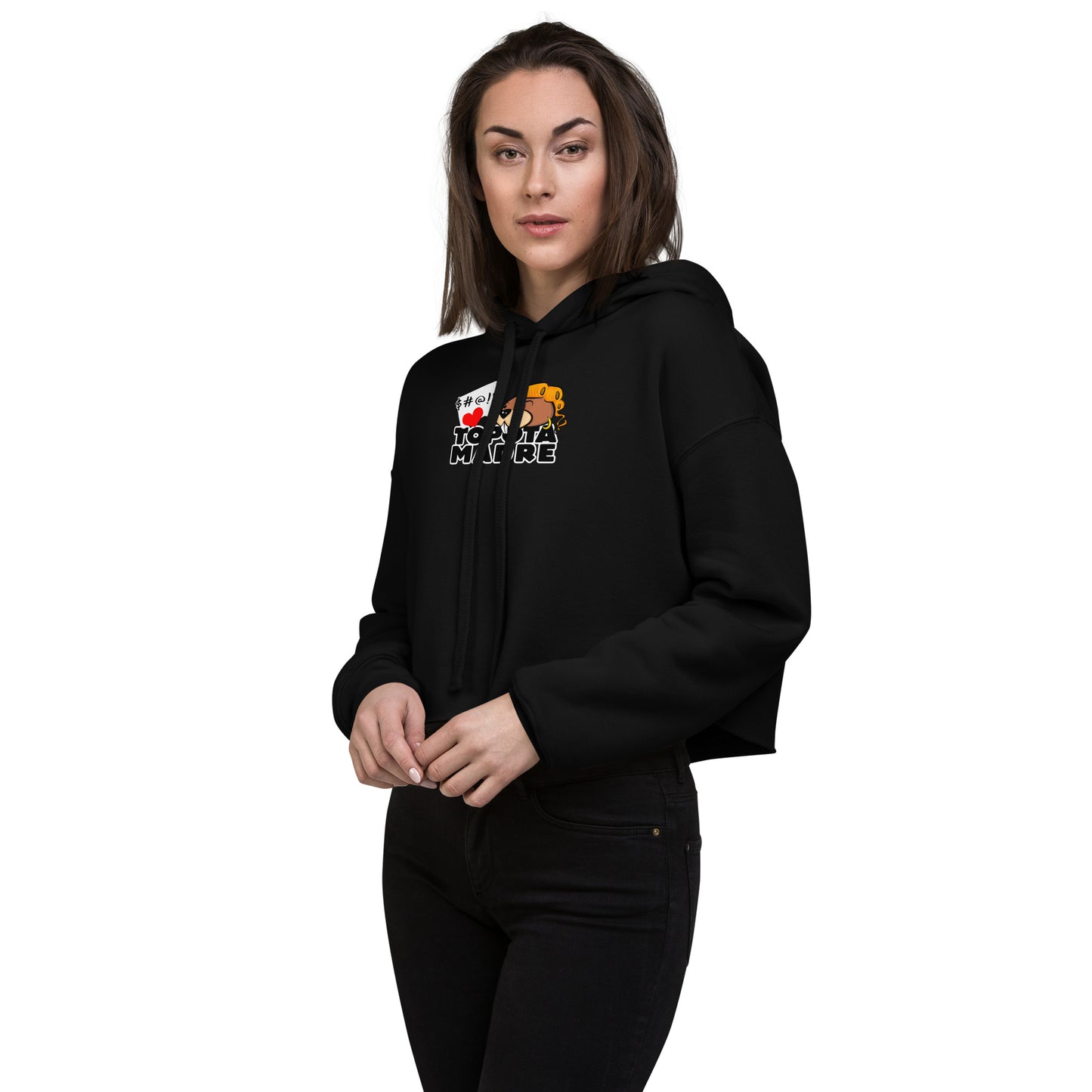 Topota Madre - Crop Hoodie