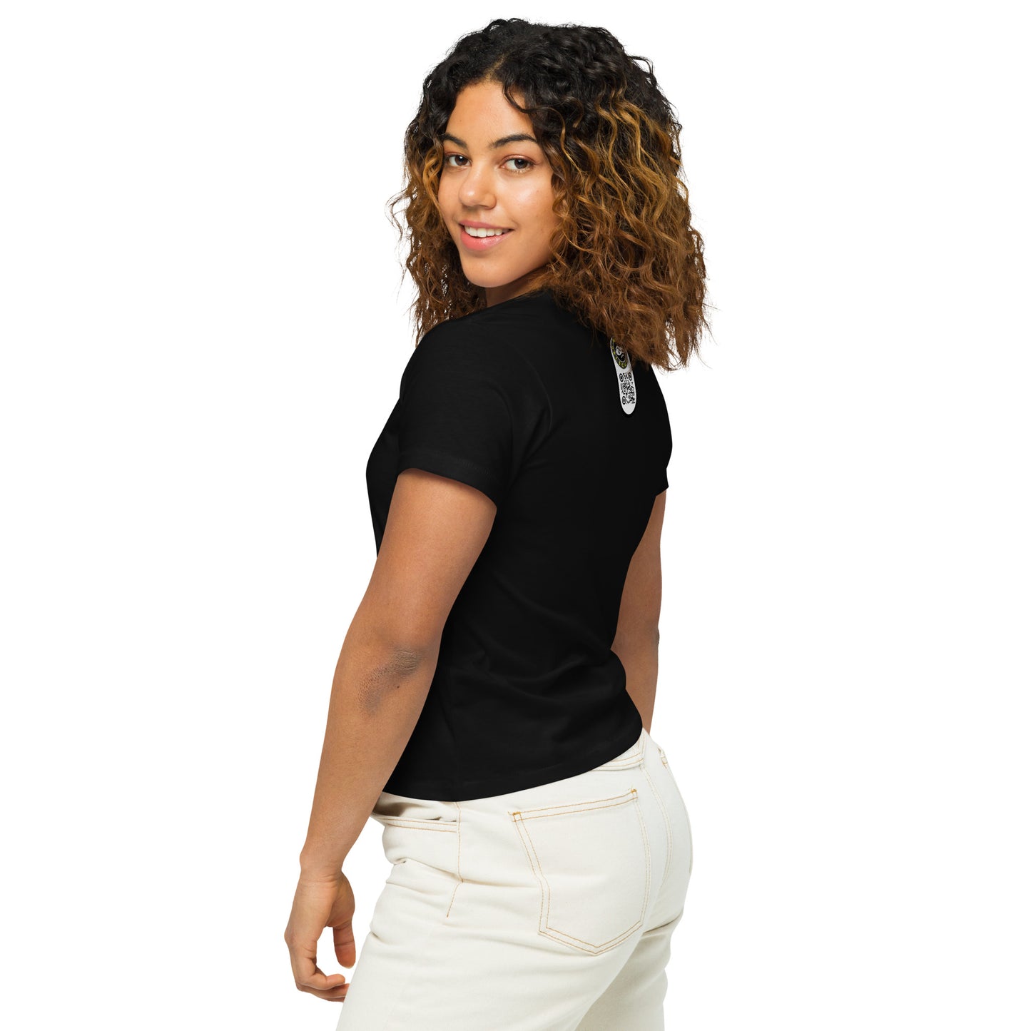 Dunas n Chill LG - Women’s high-waisted t-shirt