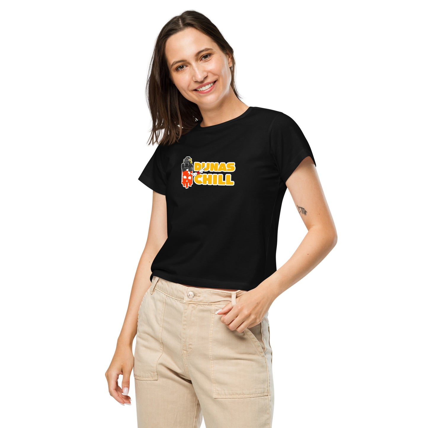 Dunas n Chill - Women’s high-waisted t-shirt