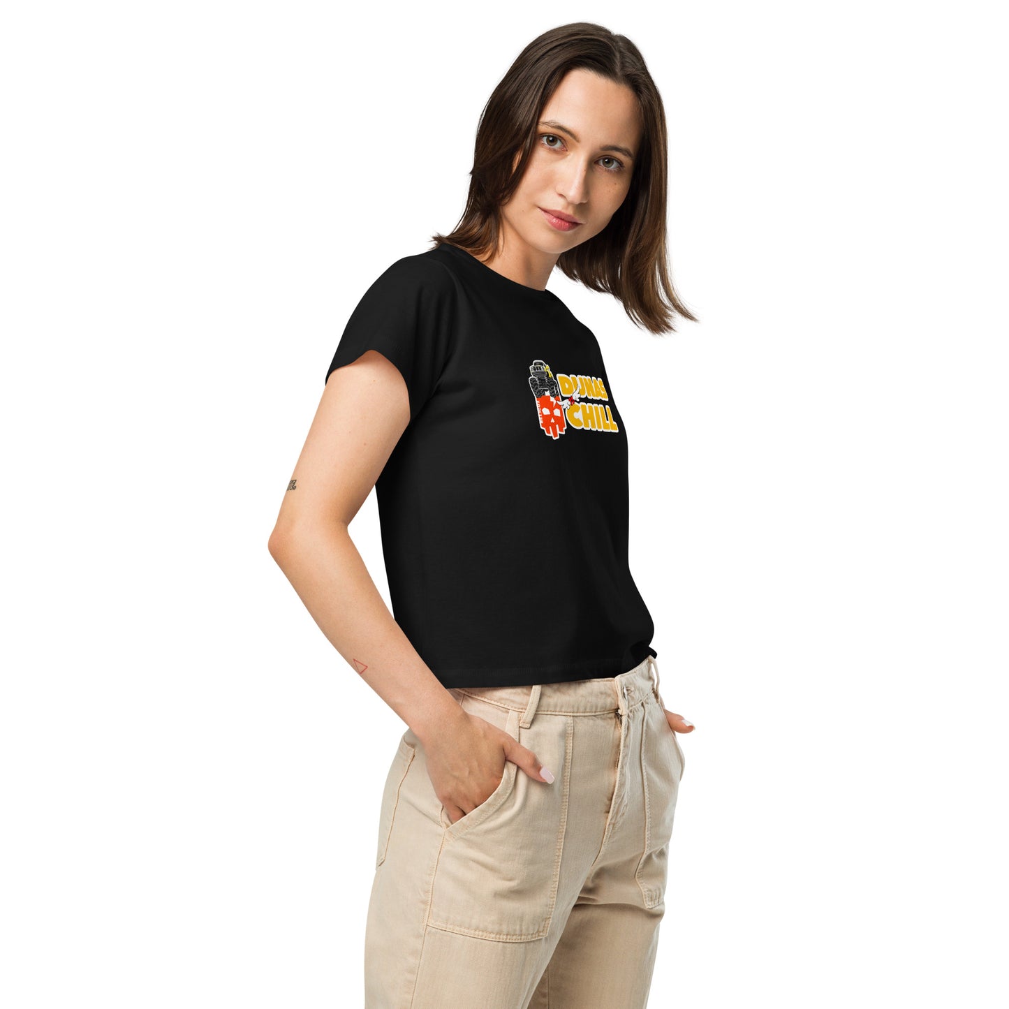 Dunas n Chill - Women’s high-waisted t-shirt