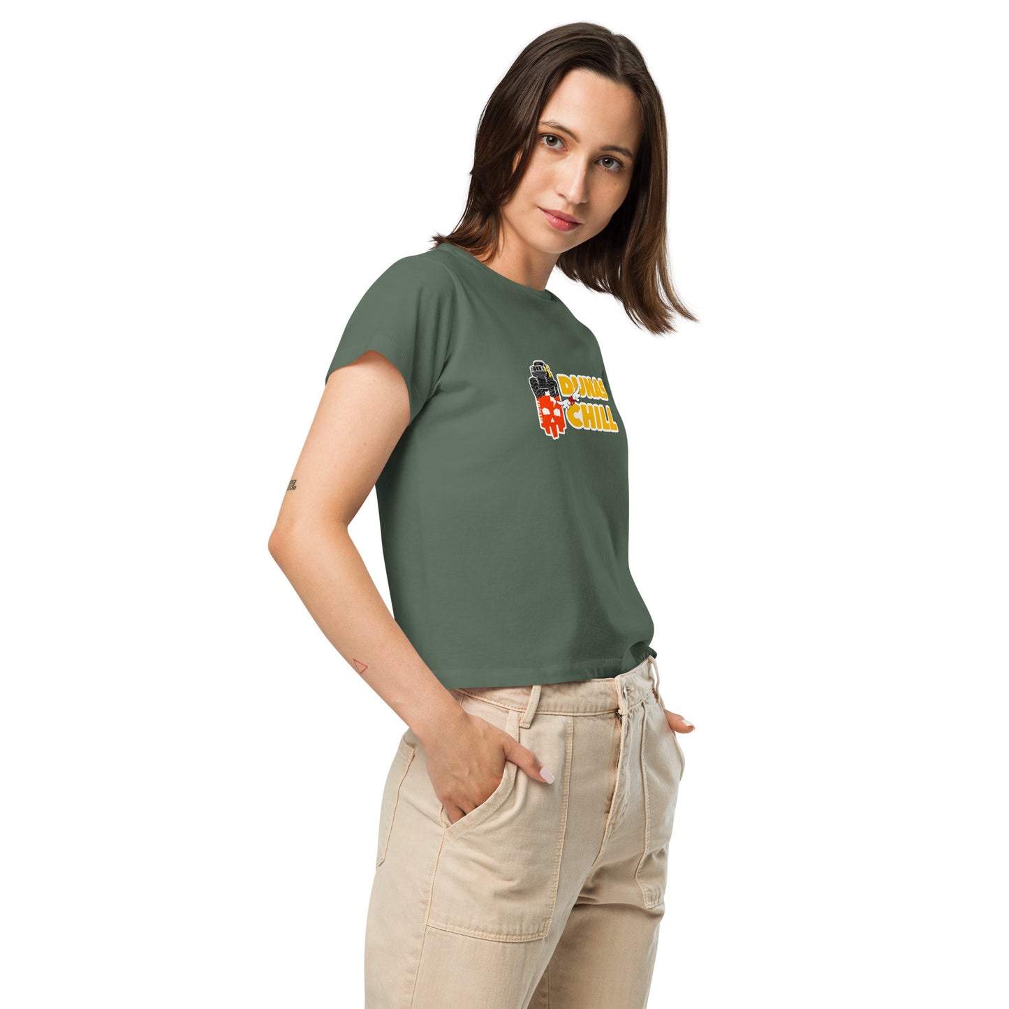 Dunas n Chill - Women’s high-waisted t-shirt