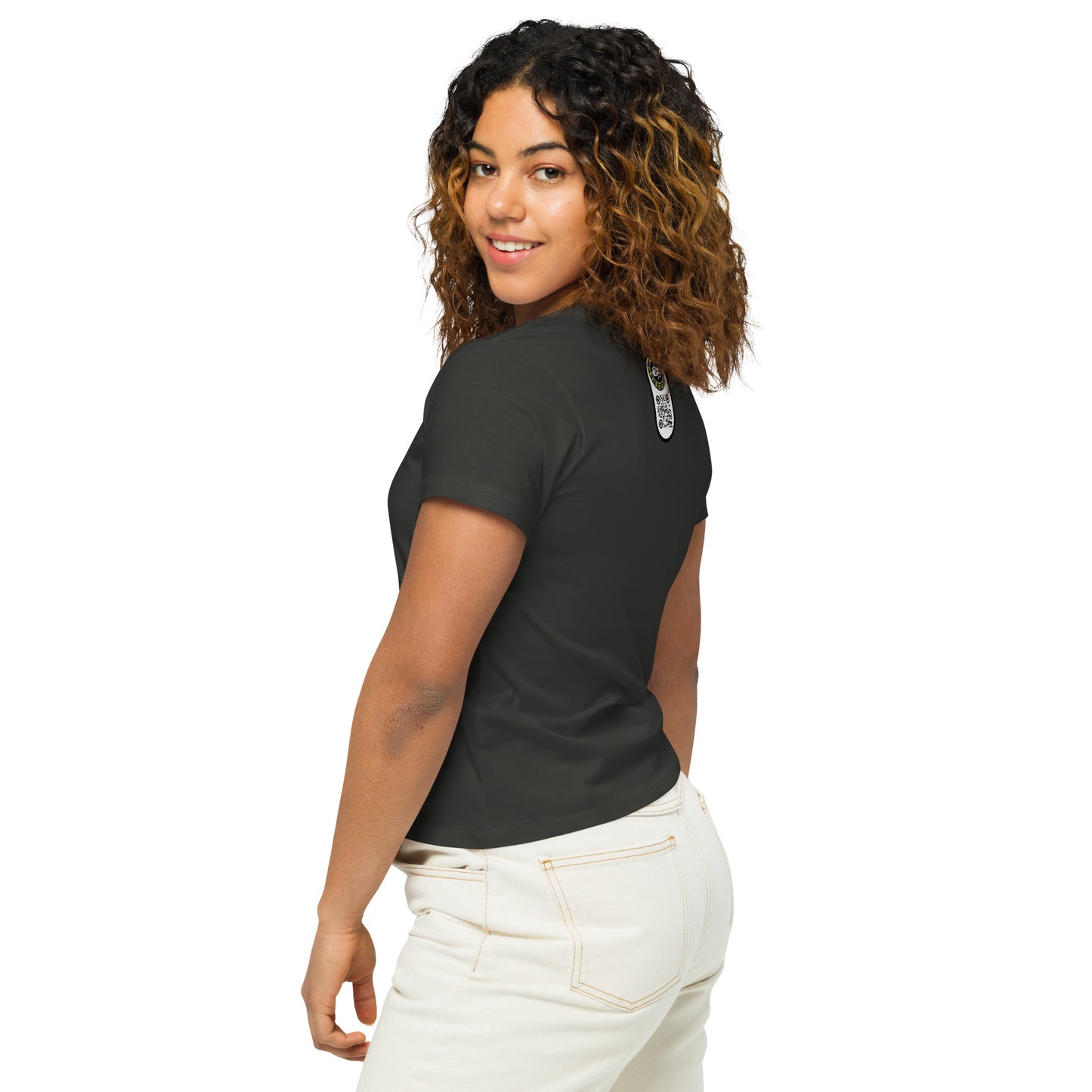 Dunas n Chill LG - Women’s high-waisted t-shirt