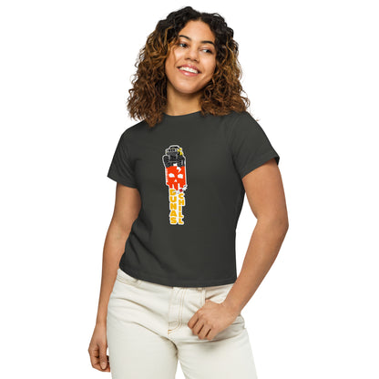 Dunas n Chill LG - Women’s high-waisted t-shirt