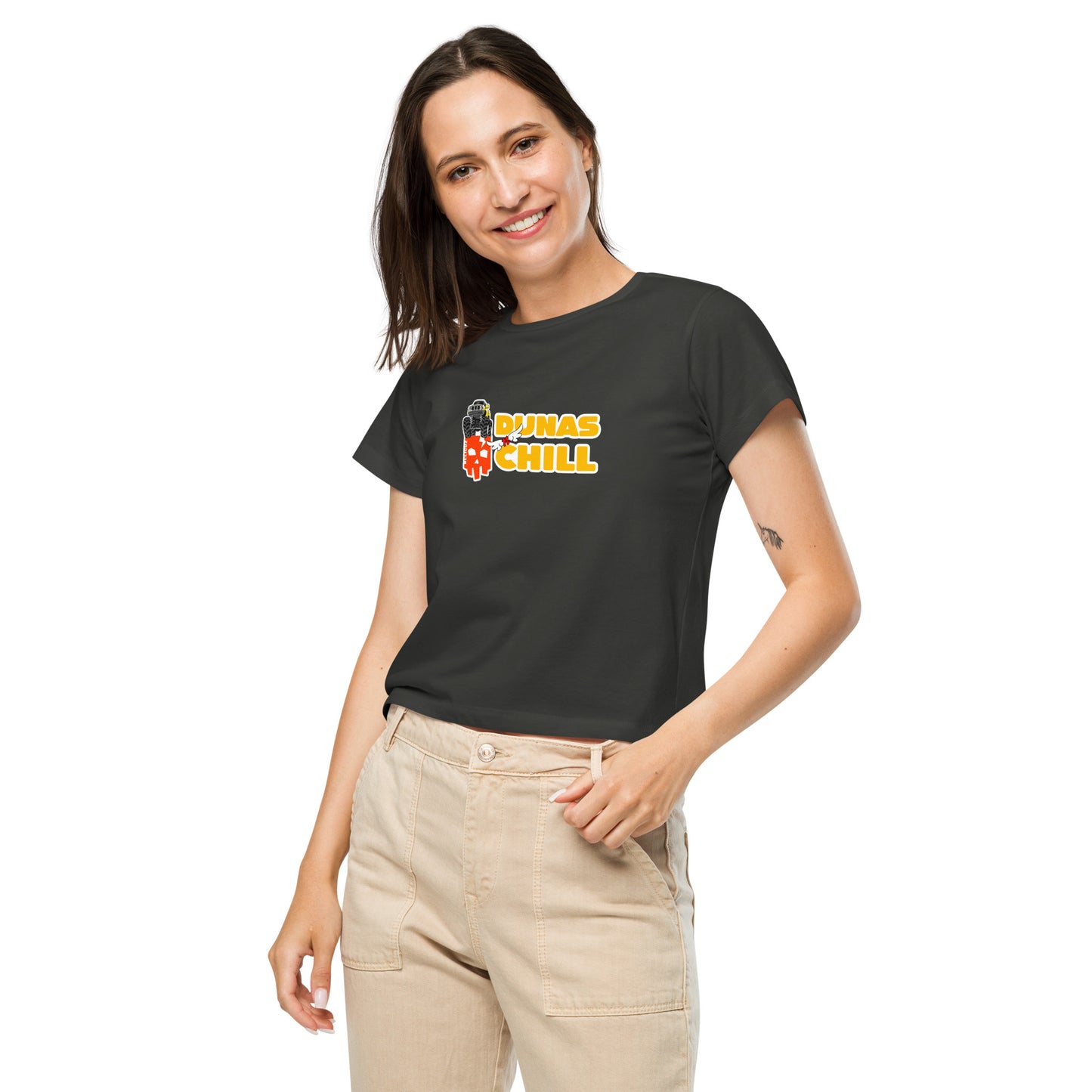 Dunas n Chill - Women’s high-waisted t-shirt